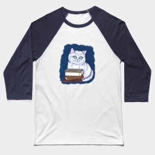 Rain Cat Baseball T-Shirt